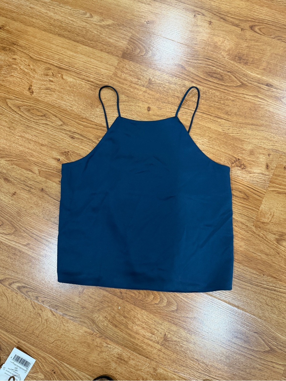 Mango Black Spaghetti Strap Camisole